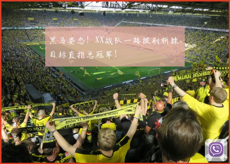 黑马姿态！XX战队一路披荆斩棘，目标直指总冠军！