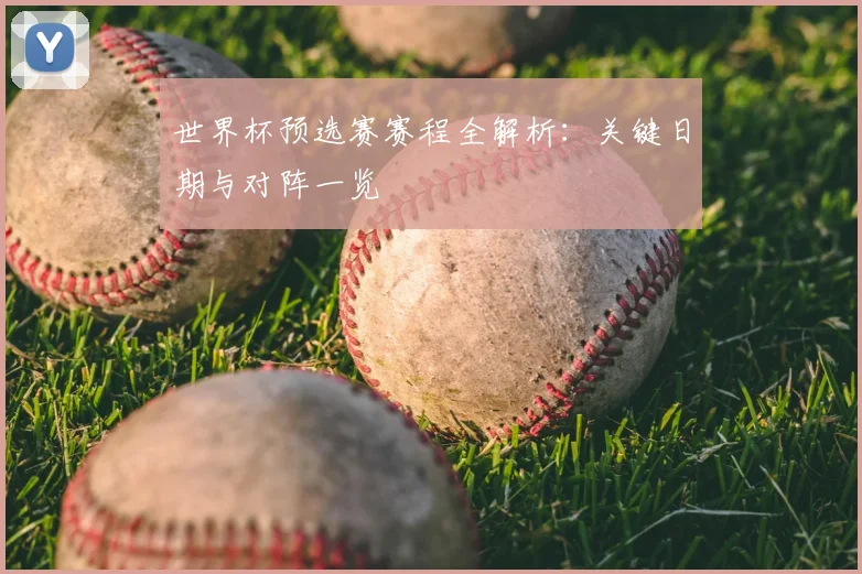 世界杯预选赛赛程全解析：关键日期与对阵一览