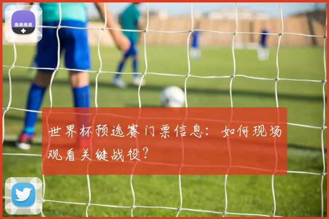 世界杯预选赛门票信息：如何现场观看关键战役？