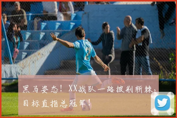 黑马姿态！XX战队一路披荆斩棘，目标直指总冠军！