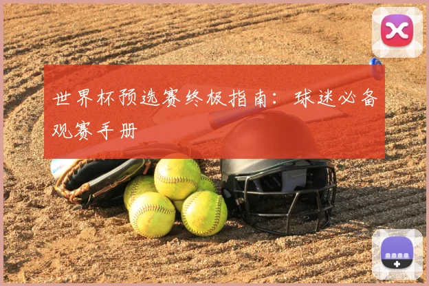 世界杯预选赛终极指南：球迷必备观赛手册